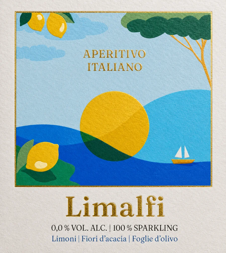 Limalfi Etikett — Aperitivo Italiano